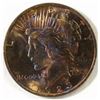 Image 1 : 1923 "RAINBOW" PEACE DOLLAR UNC
