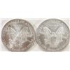 Image 2 : 2005 & 2007 AMERICAN SILVER EAGLES