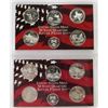 Image 1 : 2-U.S. SIVER PROOF QTR SETS
