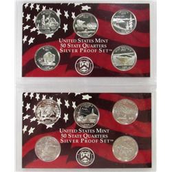 2-U.S. SIVER PROOF QTR SETS