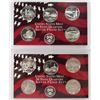 Image 1 : 2-U.S. SIVER PROOF QTR SETS
