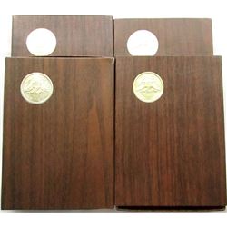 1971, 1972, 1973, 1974 SILVER PRF IKE DOLLARS