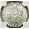 Image 2 : 1886-P Morgan Silver Dollar $ NGC MS 64 Blast Whit