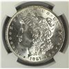 Image 2 : 1887 MORGAN DOLLARS NGC MS 64