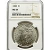 Image 1 : 1888-P Morgan Silver Dollar $ NGC MS 64