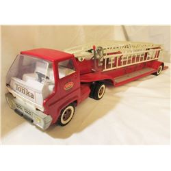 VINTAGE TONK TFD TOY LADDER FIRE TRUCK