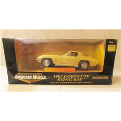 ERTL 1967 CORVETTE STING RAY DIECAST MODEL