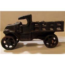 ANTIQUE CAST IRON FARM TRUCK
