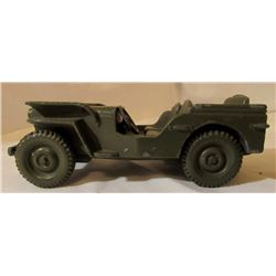 RARE CAST METAL WWII JEEP