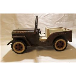 VINTAGE TONKA TOY JEEP PRESSED STEEL TOY