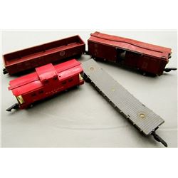 VINTAGE AMERICAN FLYER LINES TRAIN CARS