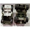 Image 2 : 2 VINTAGE TONKA TOY ARMY JEEPS PRESSED STEEL