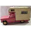 Image 3 : VINTAGE TONKA TOY CAMPER PINK PICK-UP TRUCK