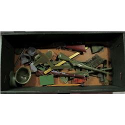 1960'S HASBRO & MARX GI JOE LOT -FOOTLOCKER