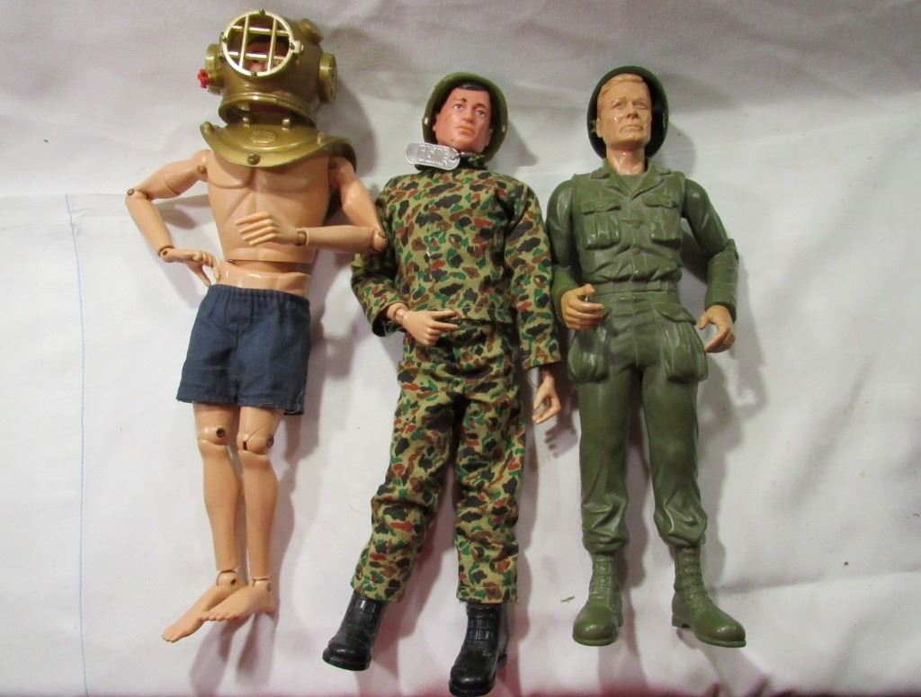 1960 S Hasbro Marx Gi Joe Lot Footlocker