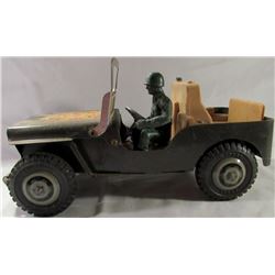 VINTAGE MARX US ARMED FORCES MOBILE RADAR