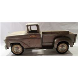 VINTAGE 1950'S TONKA PICK-UP TRUCK & TRAILER