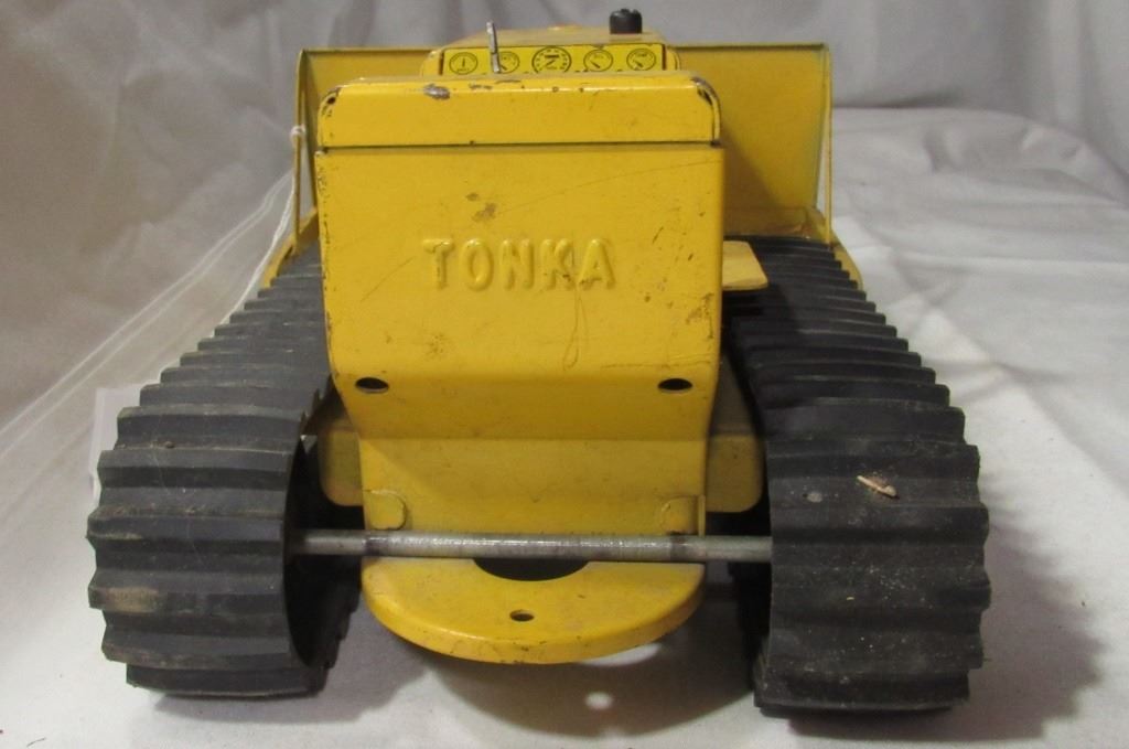 tonka vintage steel bulldozer