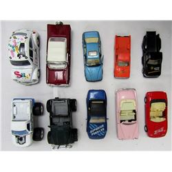 10-DIECAST TOY CAR LOT
