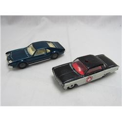 2 VINTAGE CORGI TOYS CARS.