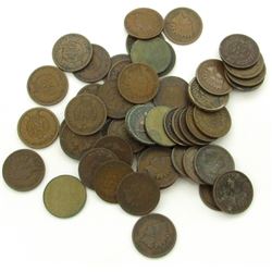 50 CT INDIAN PENNIES MIXES LOT