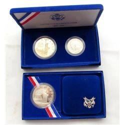 1986 STATUE OF LIBERTY PROOF SILVER DOLLAR