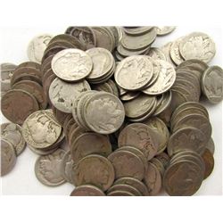 500 BUFFALO NICKELS NO DATES