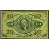 Image 1 : 10 CENT THIRD ISSUE FRACTIONAL CURRENCY NOTE