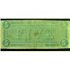 Image 2 : 1864 $5 CONFEDERATE STATES OF AMERICA NOTE