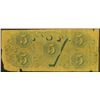 Image 2 : 1862 $5 CONFEDERATE STATES OF AMERICA NOTE