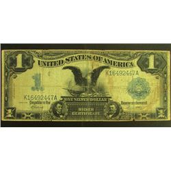 1899 $1 BLACK EAGLE SILVER CERTIFICATE