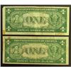 Image 2 : 2-1935A $1 HAWAII SILVER CERTS