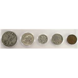 1937 YEAR SET IN WHITMAN CASE