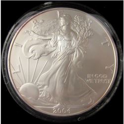 2004 AMERICAN SILVER EAGLE BU