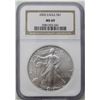 Image 1 : 2005 AMERICAN SILVER EAGLE NGC MS69