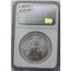 Image 2 : 2005 AMERICAN SILVER EAGLE NGC MS69