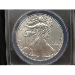 2015 AMERICAN SILVER EAGLE ANACS MS70