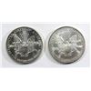 Image 2 : 1989 & 2004 AMERICAN SILVER EAGLES