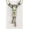 Image 2 : Zuni Sterling & Opal Inlay Necklace & Earrings