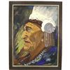 Image 2 : Original Painting of Native American Chief