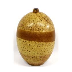 Artisan Crafted Stoneware Pottery Jar