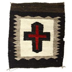 Native American Navajo Wool Textile Rug