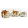 Image 1 : 3 Large Quartz Crystal Specimens