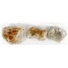 Image 2 : 3 Large Quartz Crystal Specimens