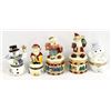 Image 1 : 5 Holiday Ceramic Trinket Boxes