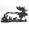 Image 1 : Moose Metalart Wall Decor