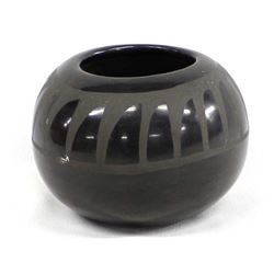 Vintage Santo Domingo Pottery Bowl, Carmel Romero