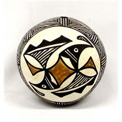 Acoma Pottery Seed Jar by Joyce Leno-Barreras