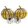 Image 1 : Decorative Pumpkins in Copper Clad & Glass