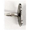 Image 2 : Zuni Sterling Silver Petit Point Ring